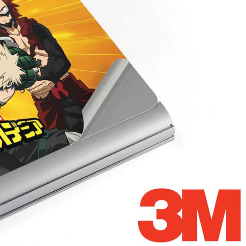 My Hero Academia Deku and Baku Team Season 6 Surface Book 2 15in Skin